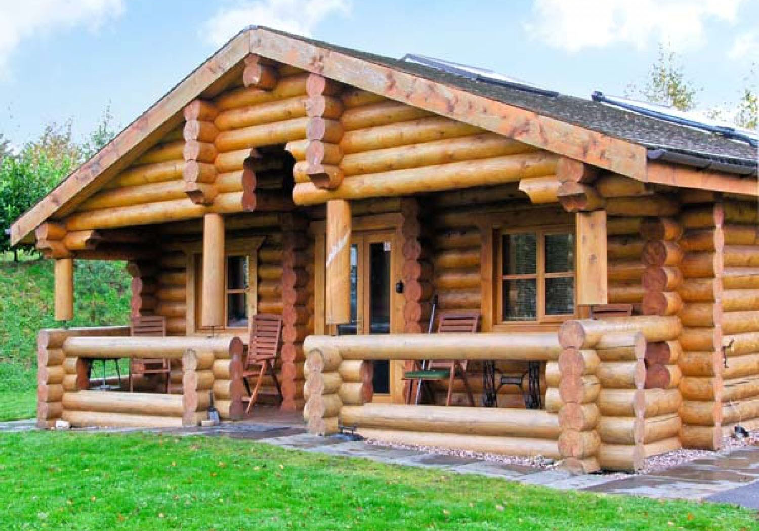 Cedar Log Cabin Shropshire 2 