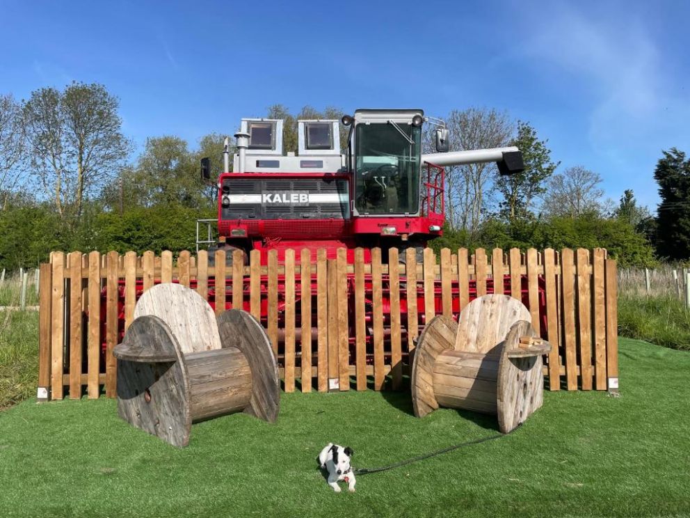 Kaleb The Combine glamping