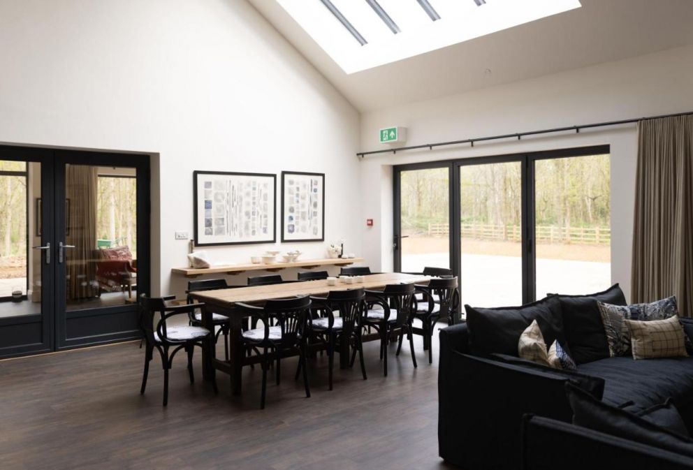 Missy's House in the Woods, wheelchair accessible in Northamptonshire