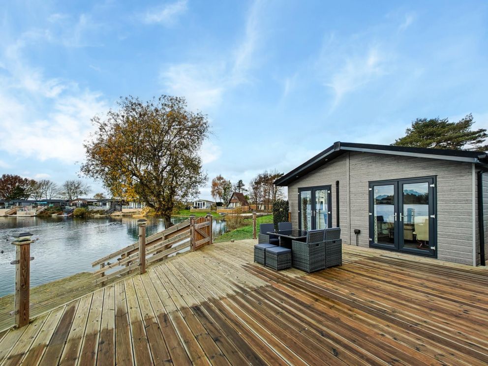 Sunshine Lakeside Lodge at Tallington Lakes, Lincolnshire
