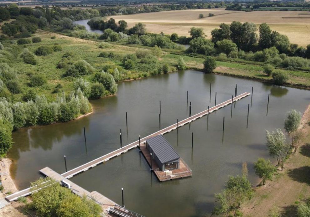 The Floating Home at Upton