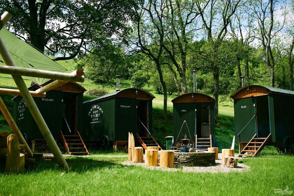 The Huts in the Hills Herefordshire