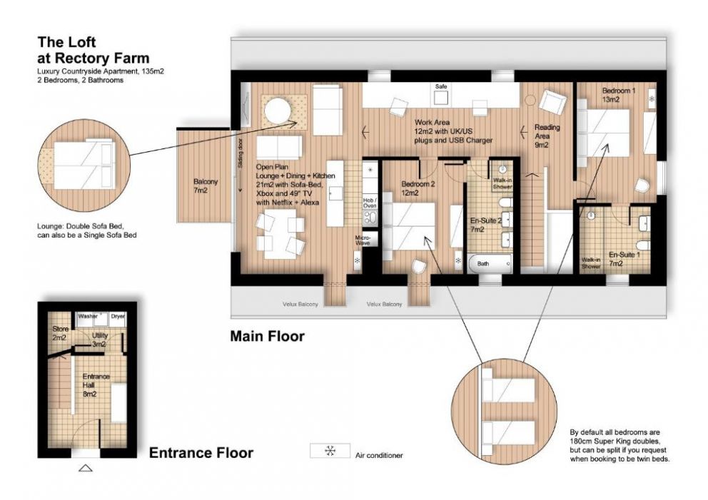 The Loft Luxury Countryside Retreat Rectory Farm Northants