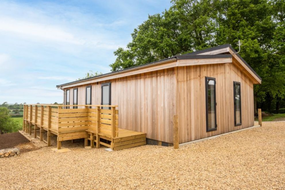 Brickley Wood Lodges, Ingoldisthorpe, Norfolk - lodges for rent with views across the North Norfolk countryside and coast, close to the beach