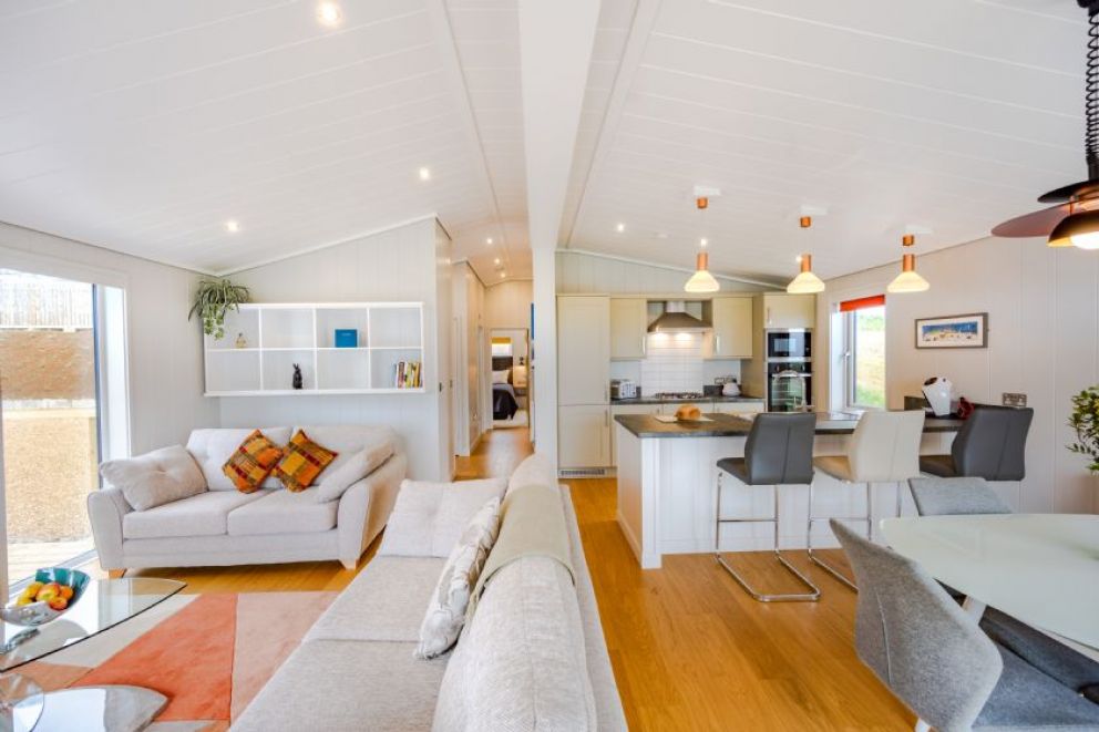 Brickley Wood Lodges, Ingoldisthorpe, Norfolk - lodges for rent with views across the North Norfolk countryside and coast, close to the beach