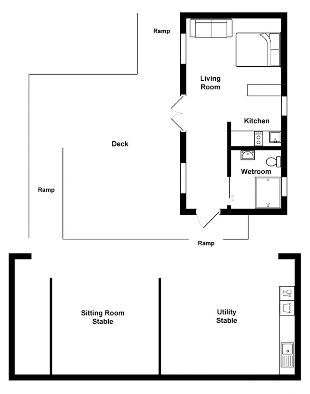 The Able Stables - Hewie's Cottage Norfolk