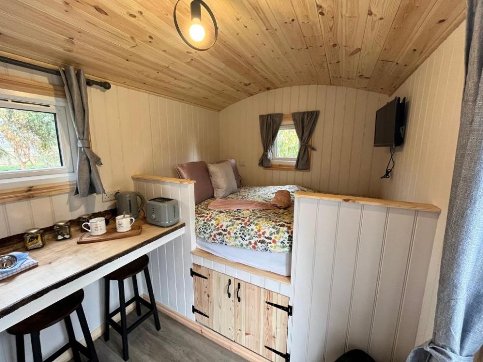 Wildflower Meadow Cabins, Fendicks Fisheries, Norfolk - pet friendly holiday cabins sleeping up to 6 adults. Choice of accommodation some with a wood burning hot tub