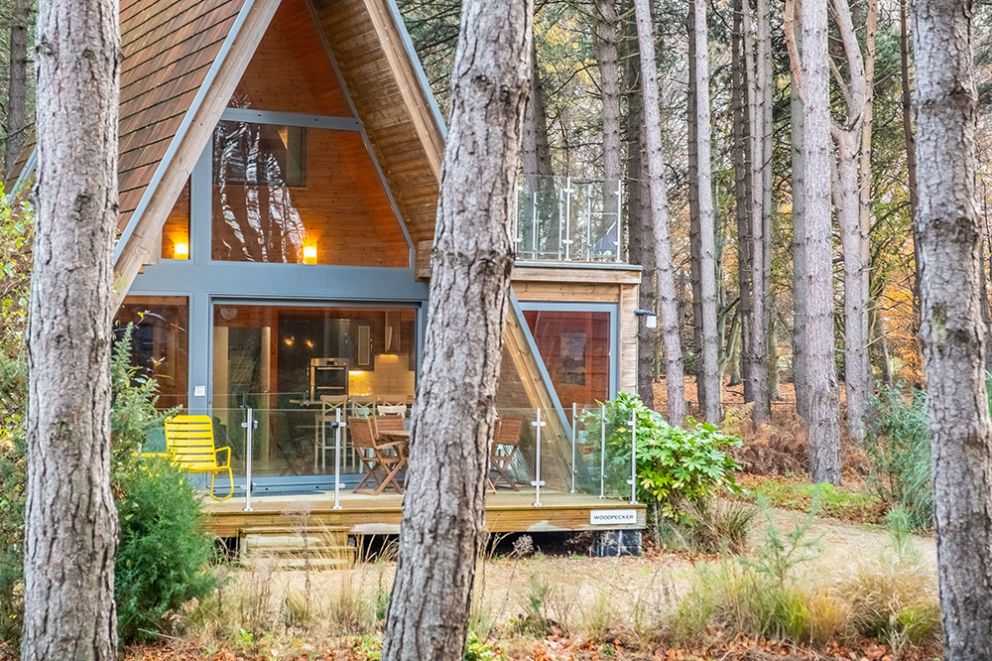 Woodpecker, Holt, Norfolk - pet friendly lodge for rent, close to beach