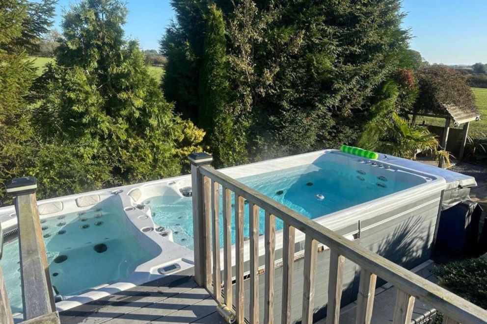 Caesars Spa Retreat with Heated Swim Spa & Waterfall Gardens