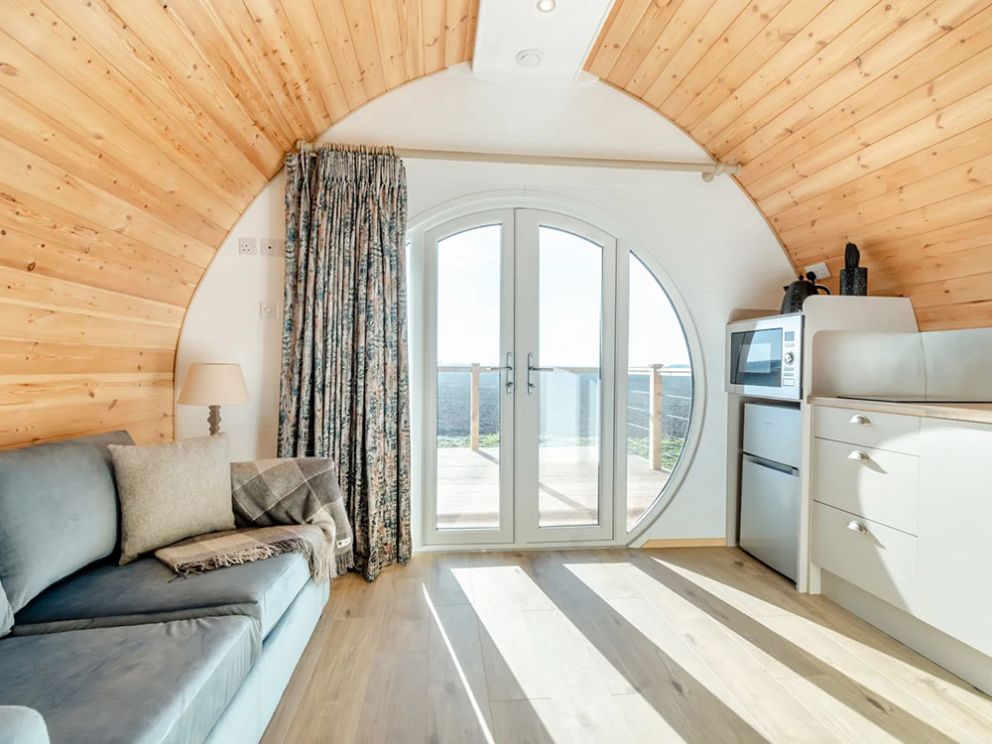 Carlton Manor Estate Glamping, Aldbrough, East Riding of Yorkshire - glamping pods to rent, with decking, close to the sea
