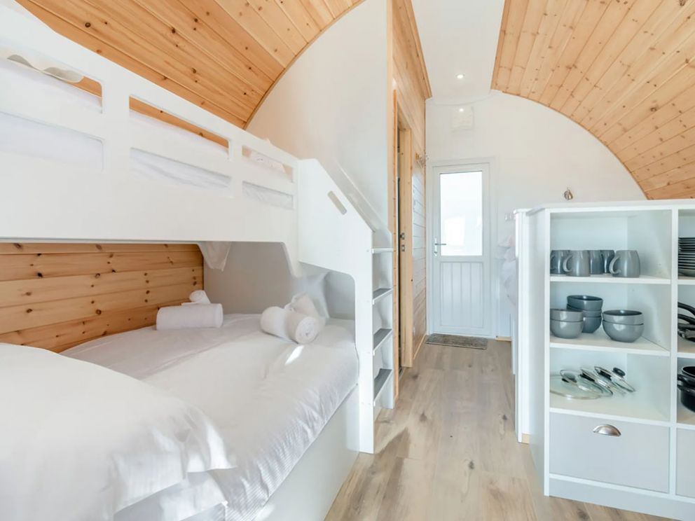 Carlton Manor Estate Glamping, Aldbrough, East Riding of Yorkshire - glamping pods to rent, with decking, close to the sea
