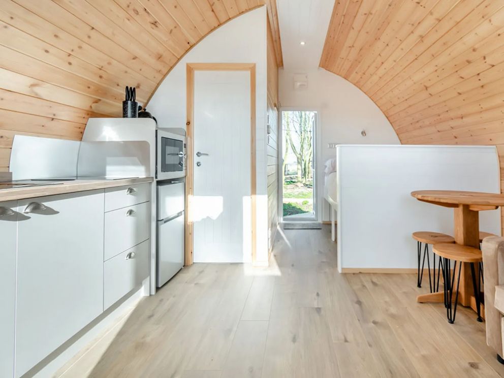 Carlton Manor Estate Glamping, Aldbrough, East Riding of Yorkshire - glamping pods to rent, with decking, close to the sea