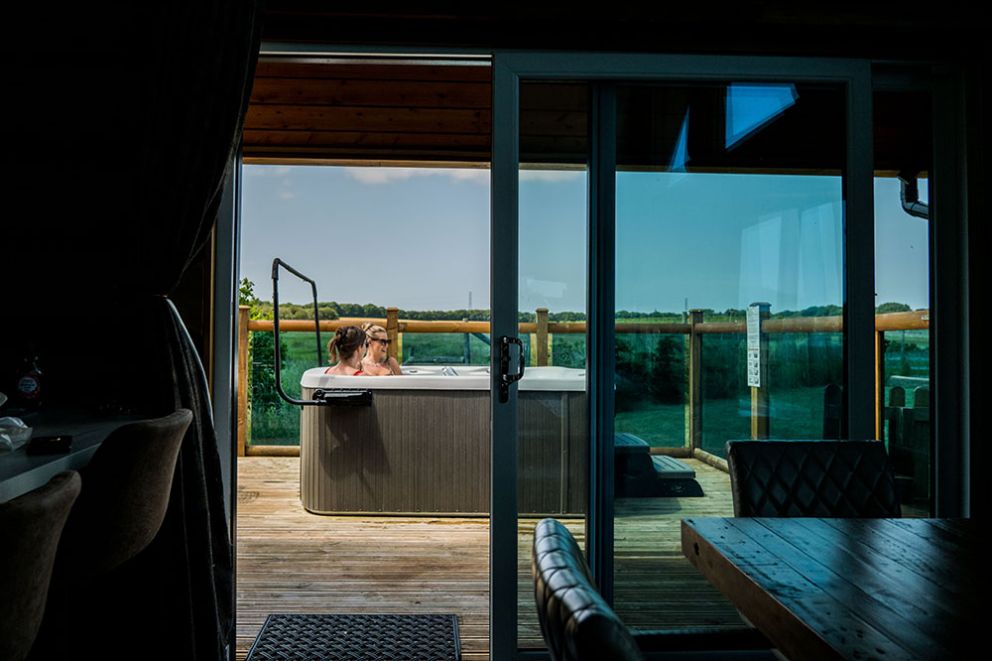 Cedar Lakeside Log Cabin at Ream Hills 