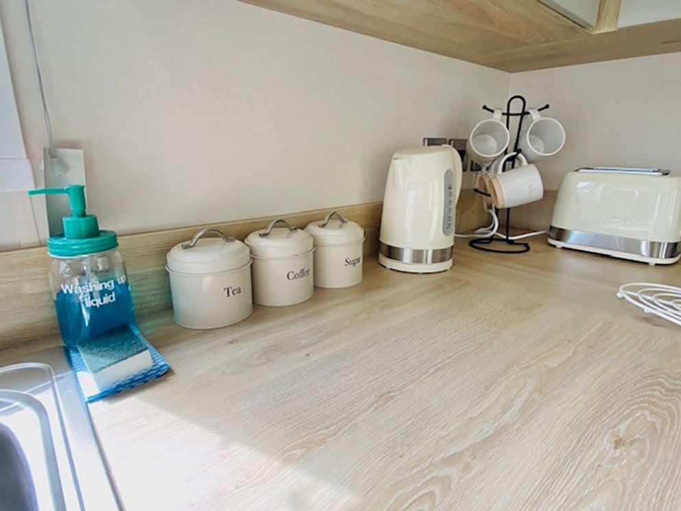 Clover Bank hot drinks at Docker Holiday Park