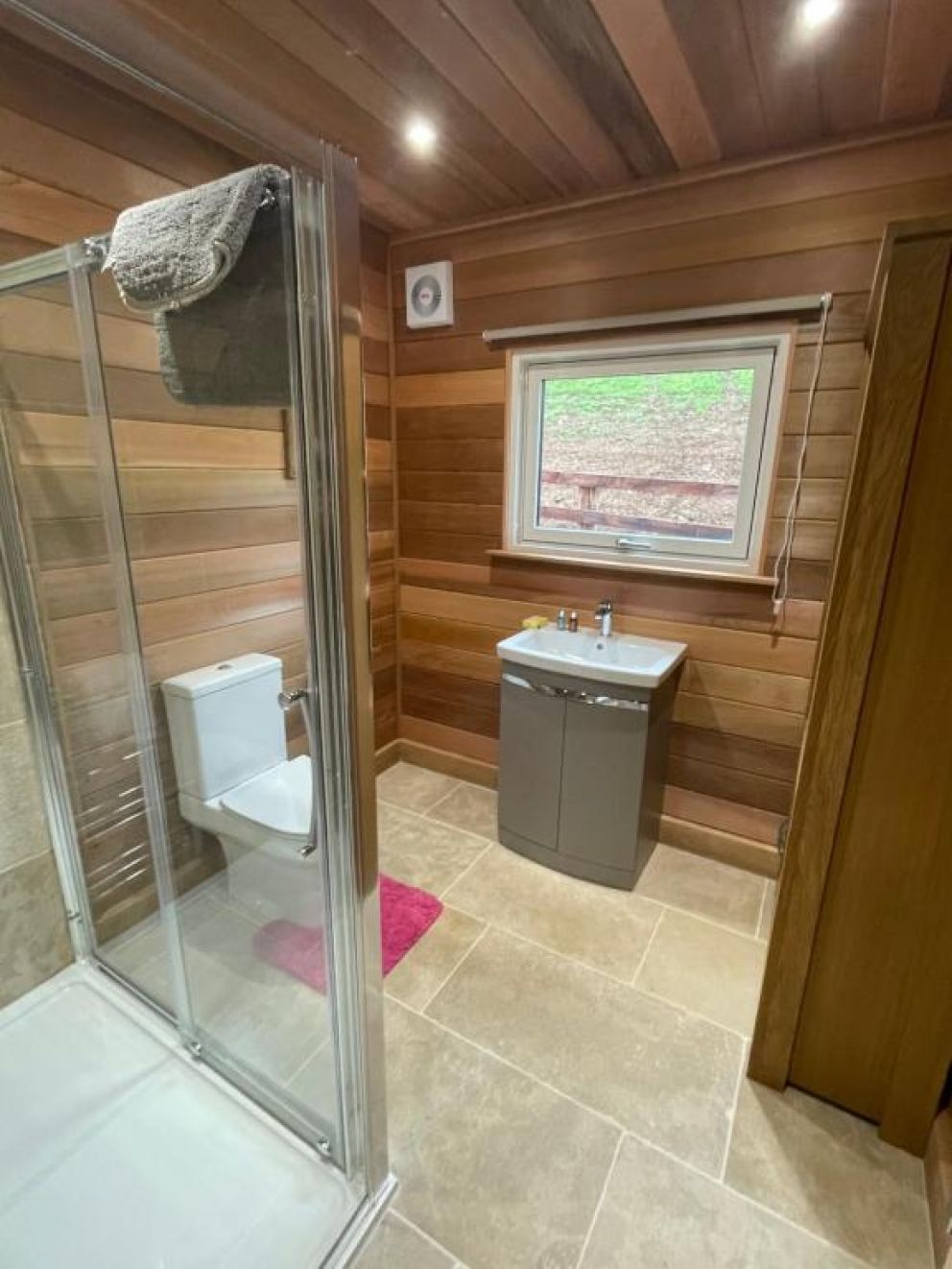 East Learmouth Lakeside Lodges - Larch Lodge in Cornhill-on-Tweed, Northumberland - pet friendly, holiday lodge by river with hot tub