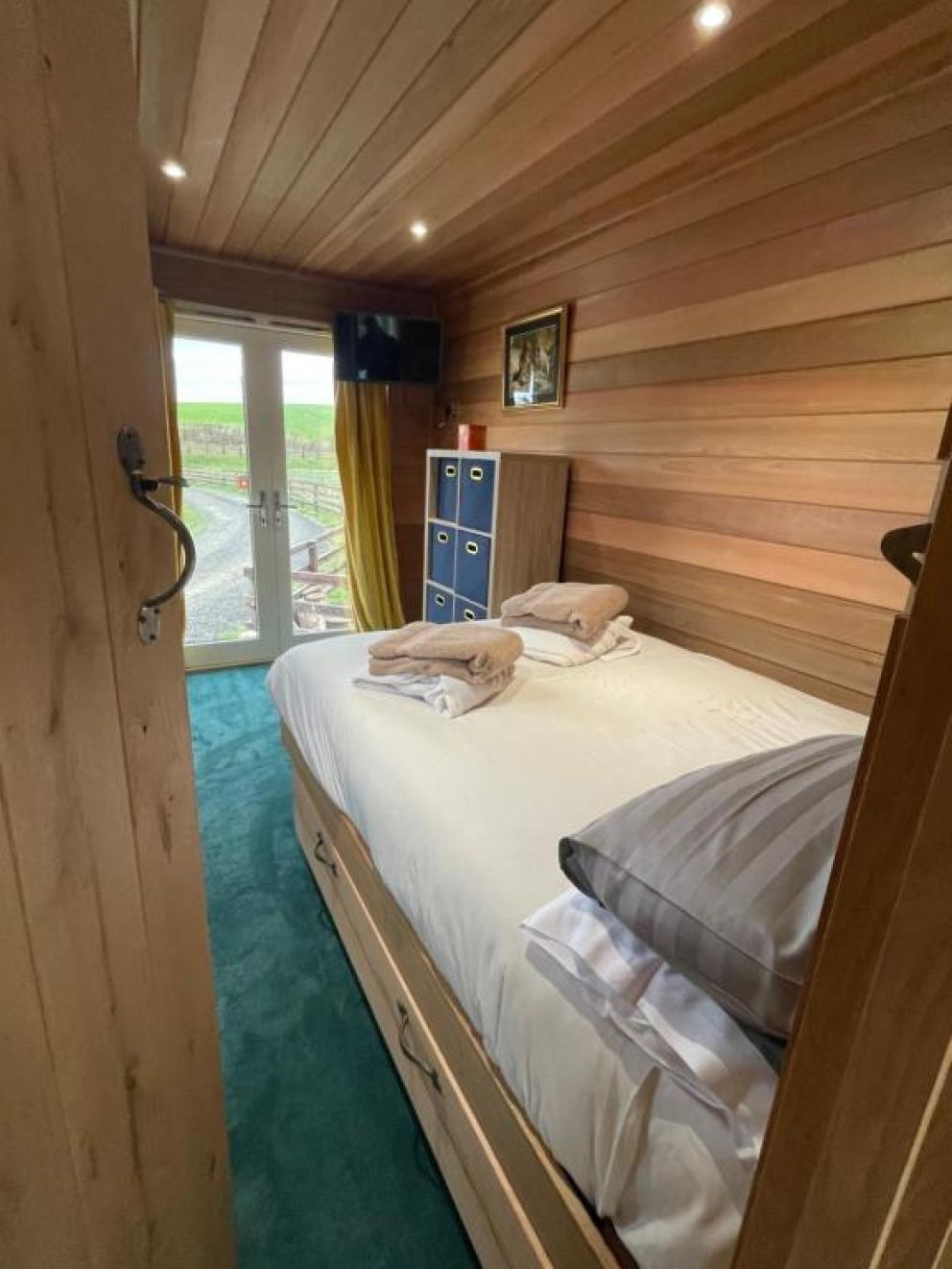 East Learmouth Lakeside Lodges - Larch Lodge in Cornhill-on-Tweed, Northumberland - pet friendly, holiday lodge by river with hot tub