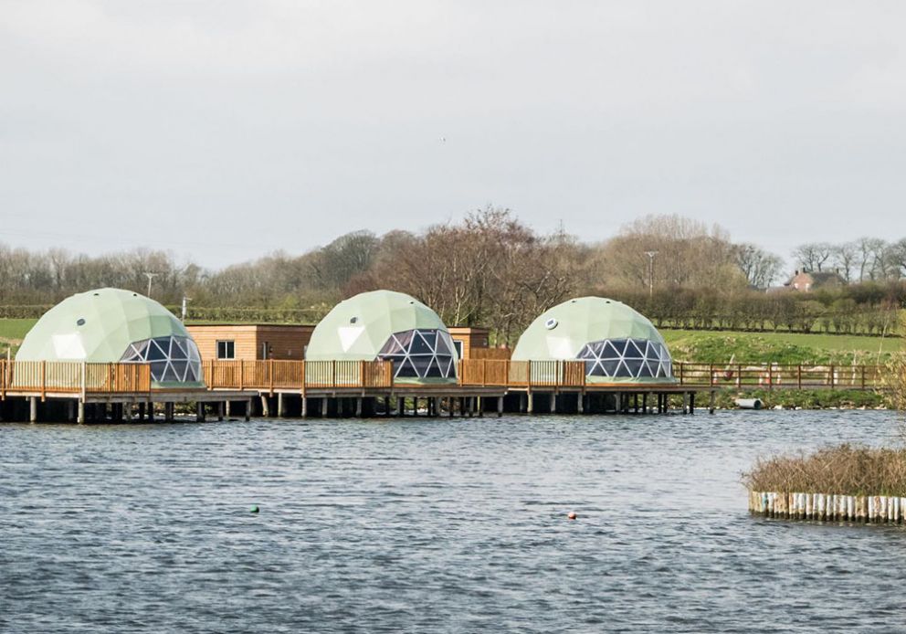 Geodomes glamping at Ream Hills