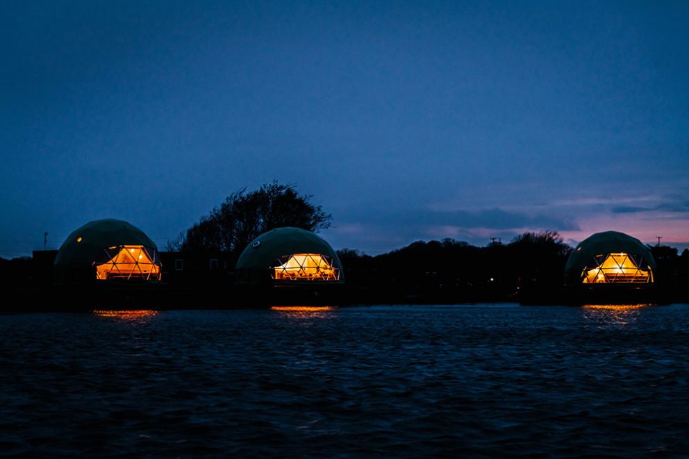 Geodesic Domes at Ream Hills 