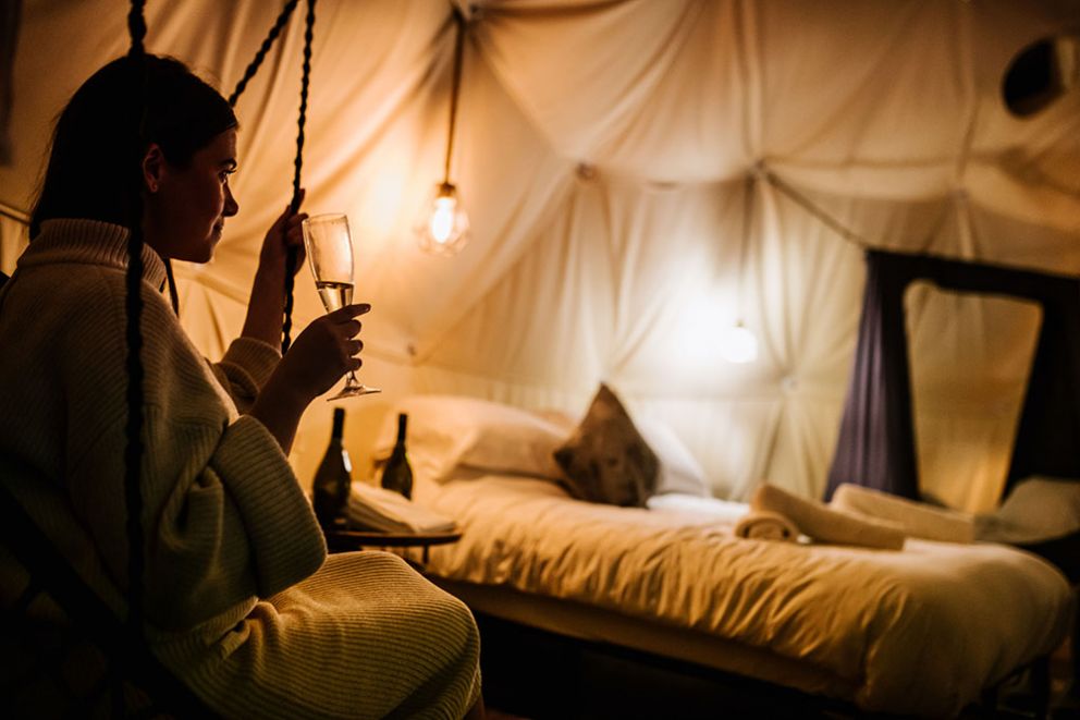 Geodesic Domes at Ream Hills 