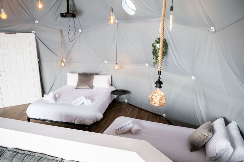 Geodesic Domes at Ream Hills 