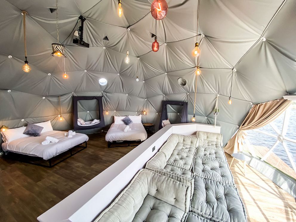 Geodesic Domes at Ream Hills 