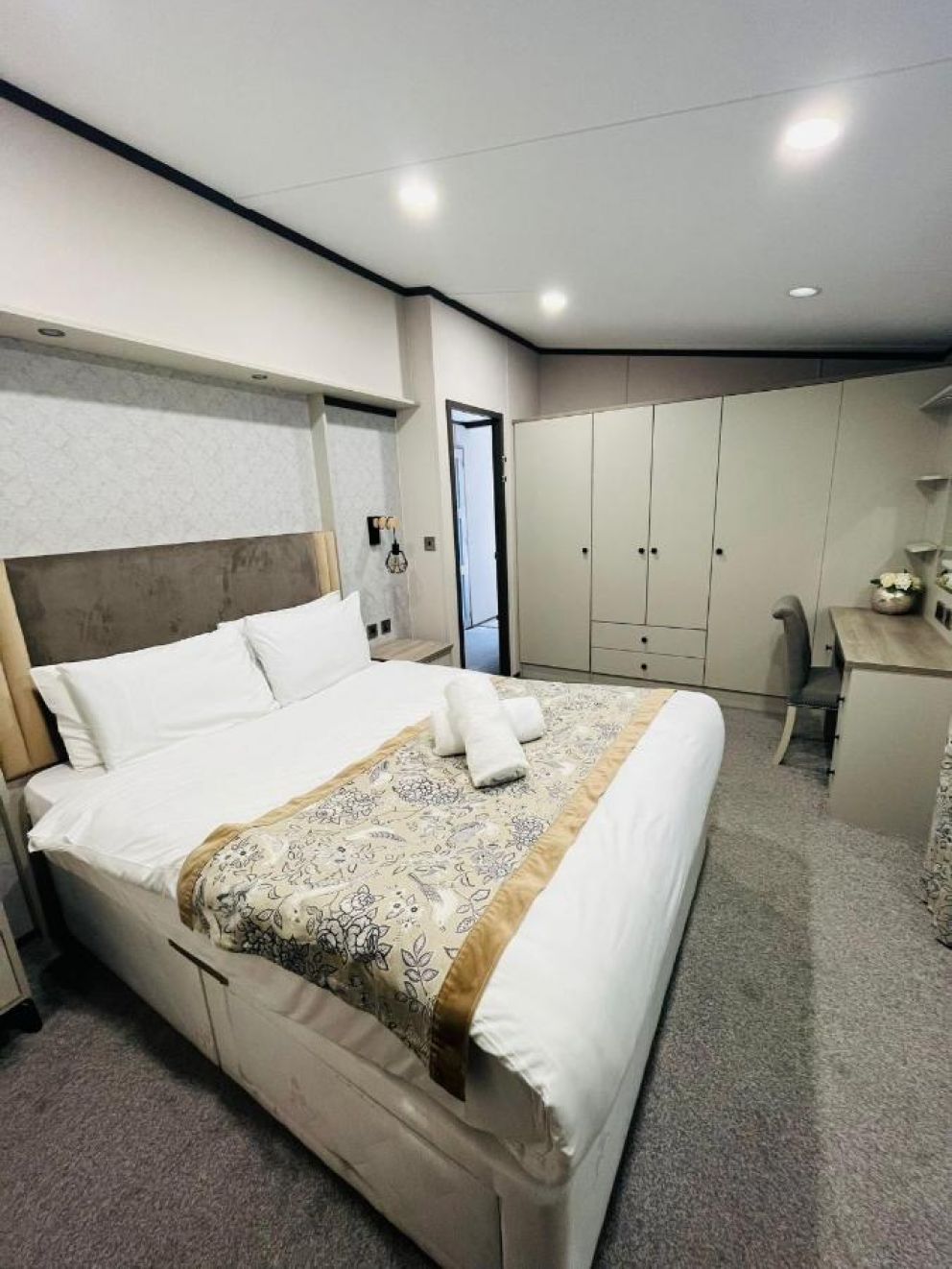 Grosvenor Lodge with Hot Tub - pet friendly, holiday lodge for rent in Thornton, East Yorkshire on Allethorpe Golf & Country Park