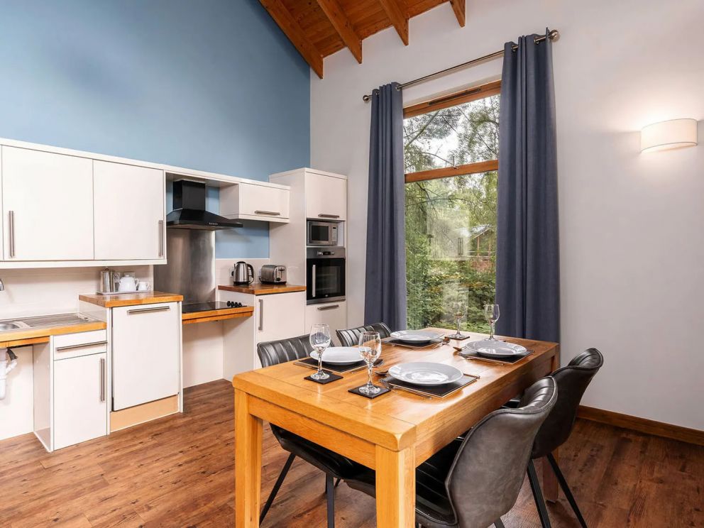 Keldy Classic Silver Birch wheelchair accessible cabin cabin.