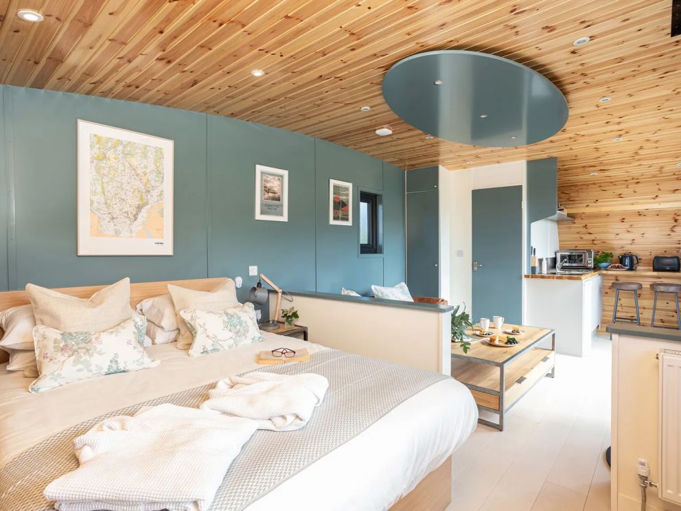 Longlands Farm - glamping pods with hot tub and wood burning stove in Cumbria