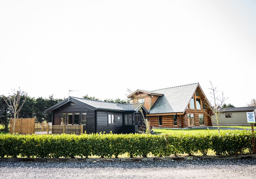 Pet friendly hot tub lodge near Blackpool