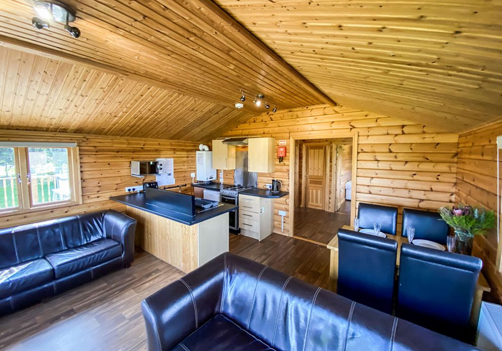 Pet friendly hot tub lodge near Blackpool