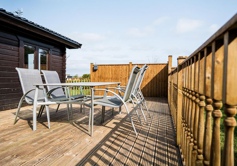 Pet friendly hot tub lodge near Blackpool