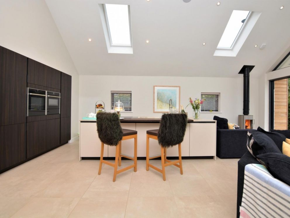 Riverside Fishing Lodge in Balderstone for rent with hot tub, fire pit and wood burner