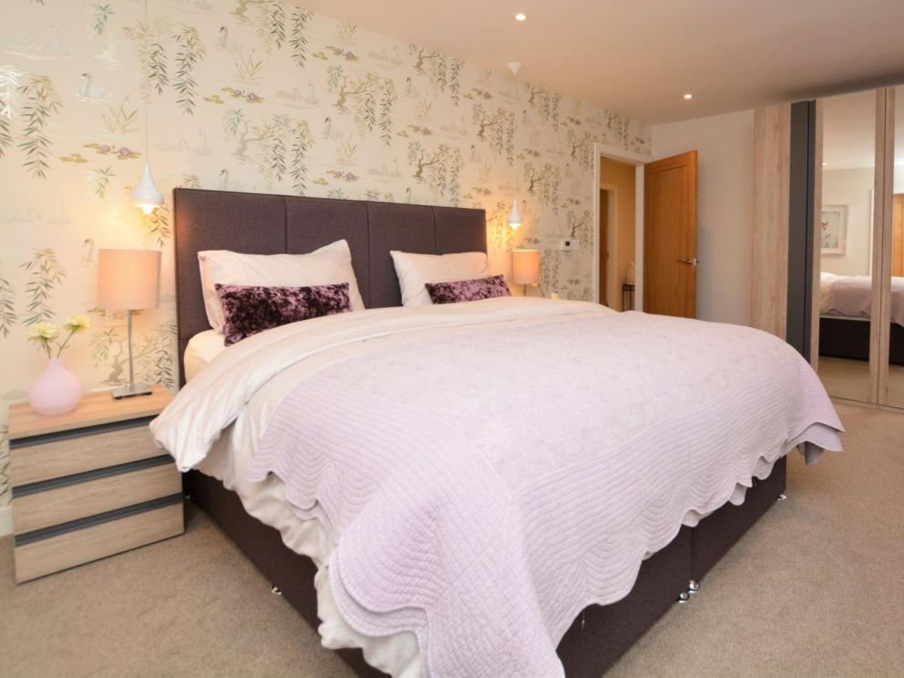 Riverside Fishing Lodge in Balderstone for rent with hot tub, fire pit and woodburner