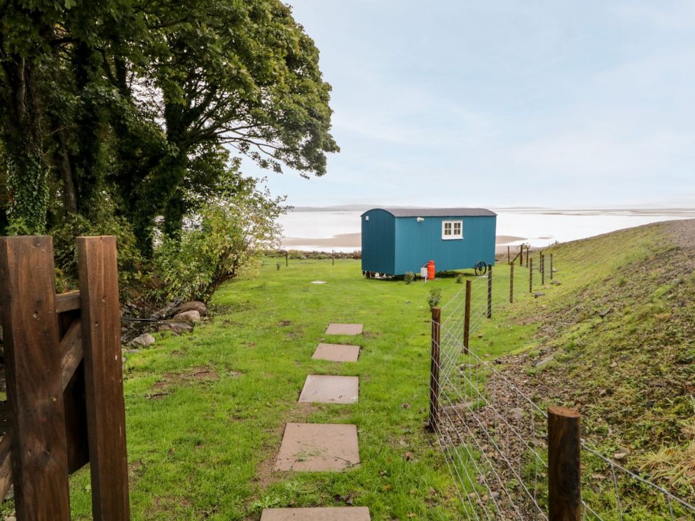 Seashore Shepherds Hut, Cumbria - to rent only 30 yards from secluded beach