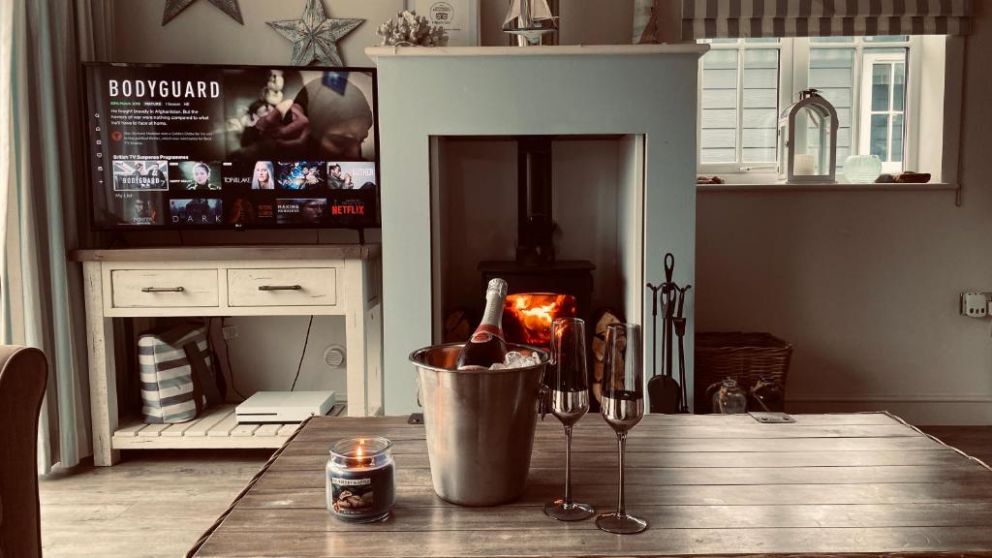 Secret Of Eden Beach House, Filey, North Yorkshire - pet friendly property, close to the beach with wood burning stove