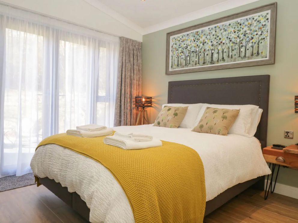 Watch Tree Lodge, Grange Over Sands, Cumbria - holiday lodge, with hot tub, close to the beach