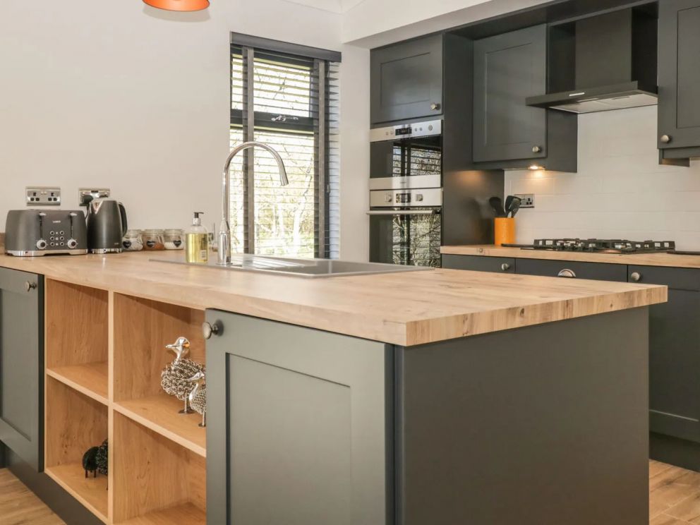 Watch Tree Lodge, Grange Over Sands, Cumbria - holiday lodge, with hot tub, close to the beach