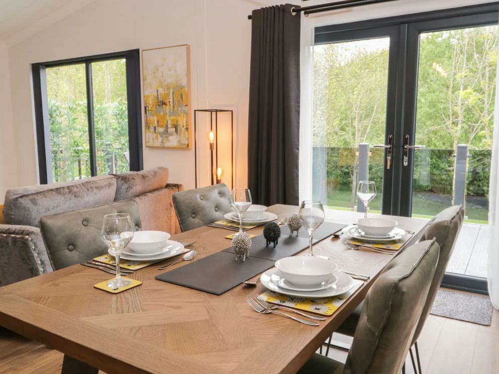 Watch Tree Lodge, Grange Over Sands, Cumbria - holiday lodge, with hot tub, close to the beach