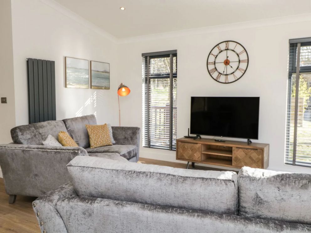 Watch Tree Lodge, Grange Over Sands, Cumbria - holiday lodge, with hot tub, close to the beach