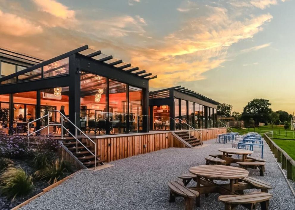 York Marina floating lodges