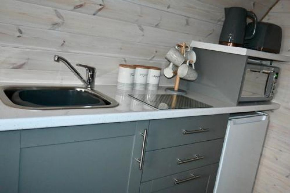 Coolaness Glamping, Irvinestown, County Fermanagh - camping pod with hot tub and barbecue