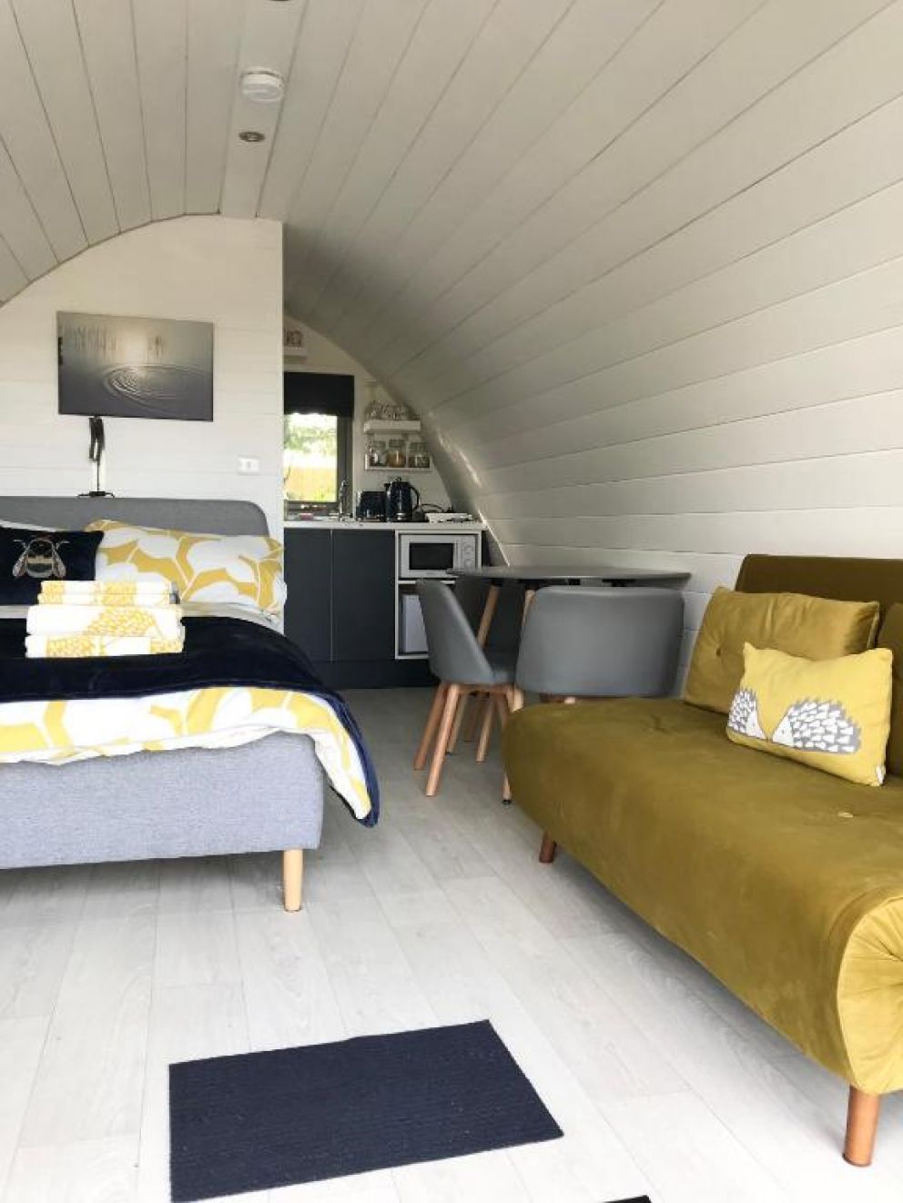 Lough Erne Glamping Pod, Enniskillen, County Fermanagh - glamping pod with shower room, wifi, barbeque, private jetty and patio with river views