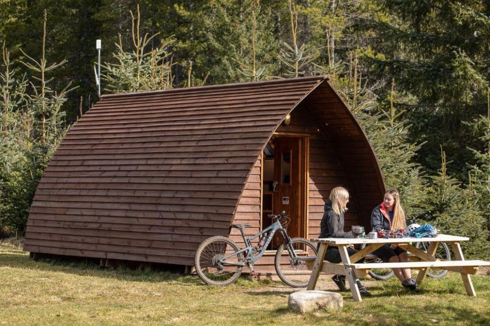 Badaguish lodges, wigwams and camping - for rent large lodges and glamping pods