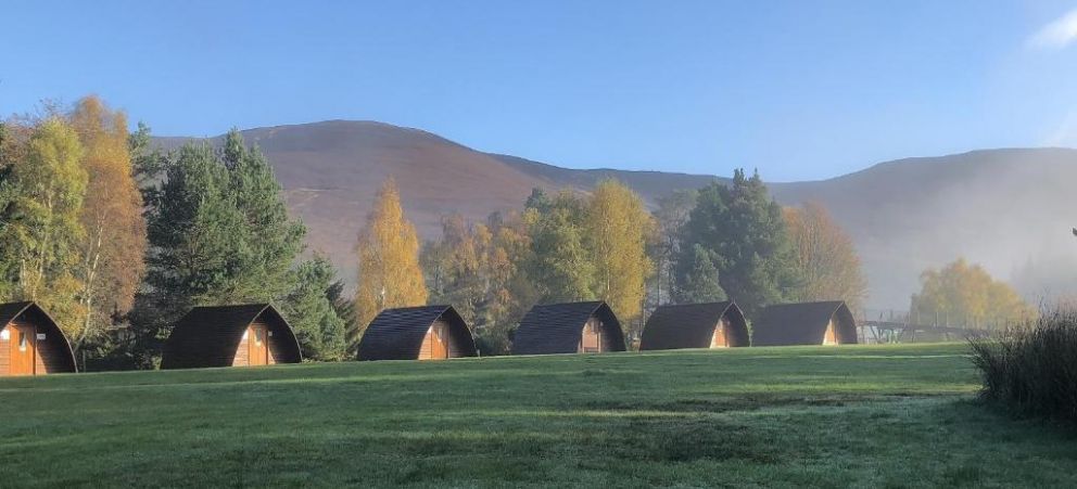 Badaguish lodges, wigwams and camping - for rent large lodges and glamping pods