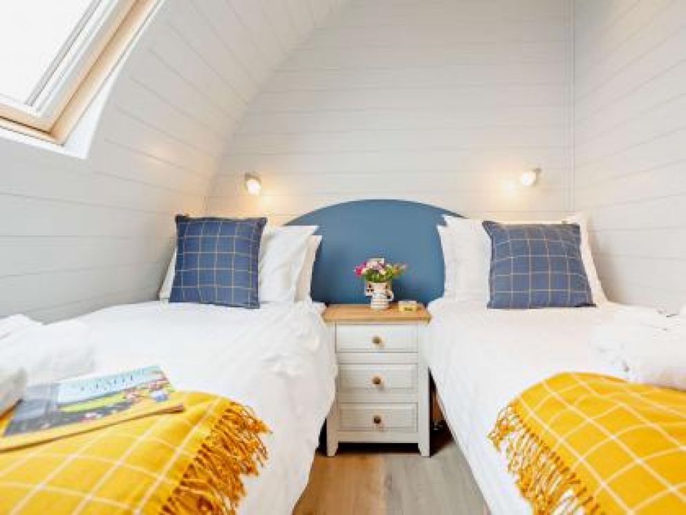 Castlecraig Seaview Cabins in Nigg - pet friendly for rent with hot tub and woodburner