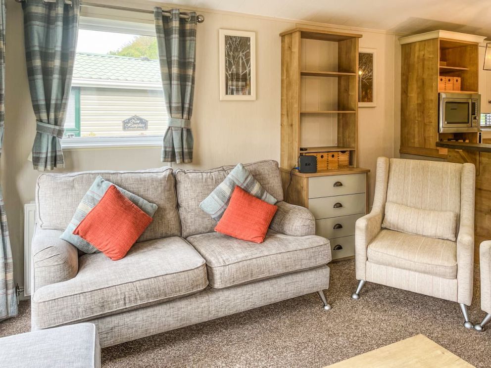 Glen View Lodge at Thurstone Manor Country Park near Edinburgh