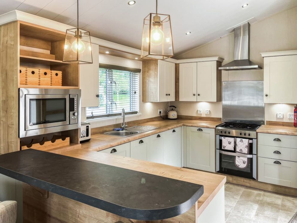 Glen View Lodge at Thurstone Manor Country Park near Edinburgh