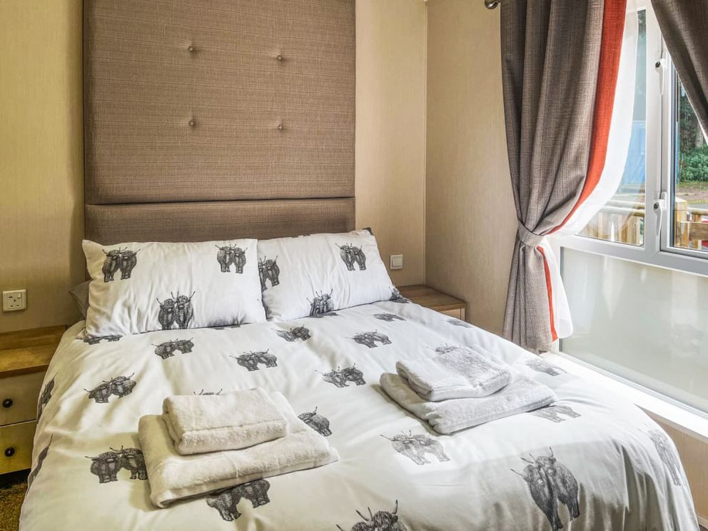 Glen View Lodge at Thurstone Manor Country Park near Edinburgh