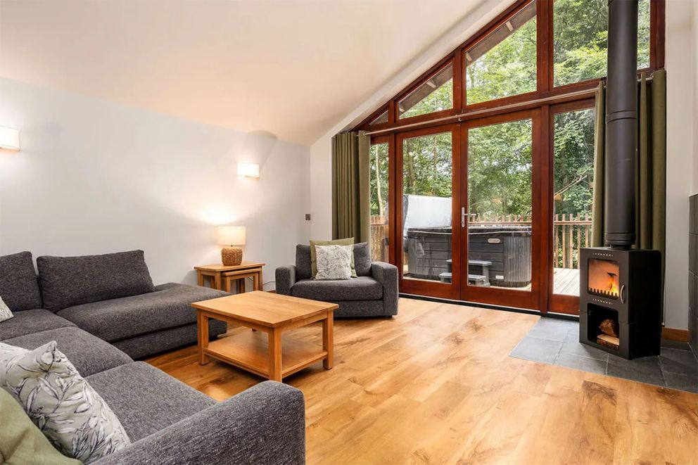 Glentress Forest Golden Oak Treehouse for 10 in Scottish Borders