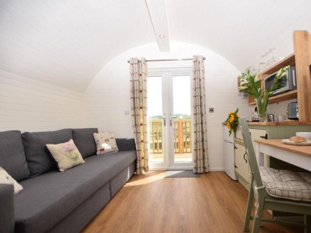 Hot Tub Glamping at Falnash - pet friendly lodges for rent with hot tub